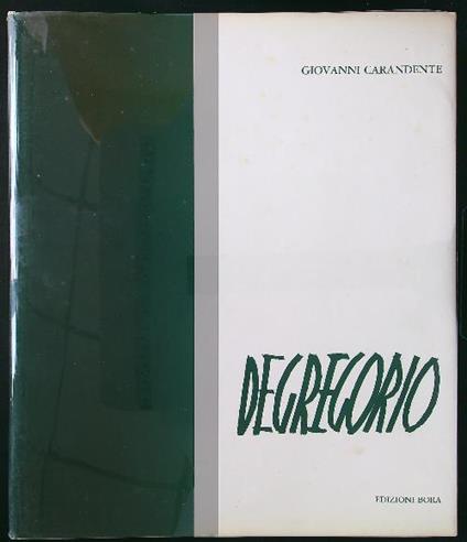 Degregorio - Giovanni Carandente - copertina