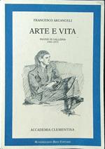 Arte e vita 1. Pagine di Galleria 1941-1973