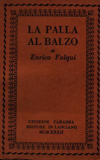 La palla al balzo