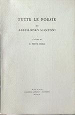 Tutte le poesie di Alessandro Manzoni