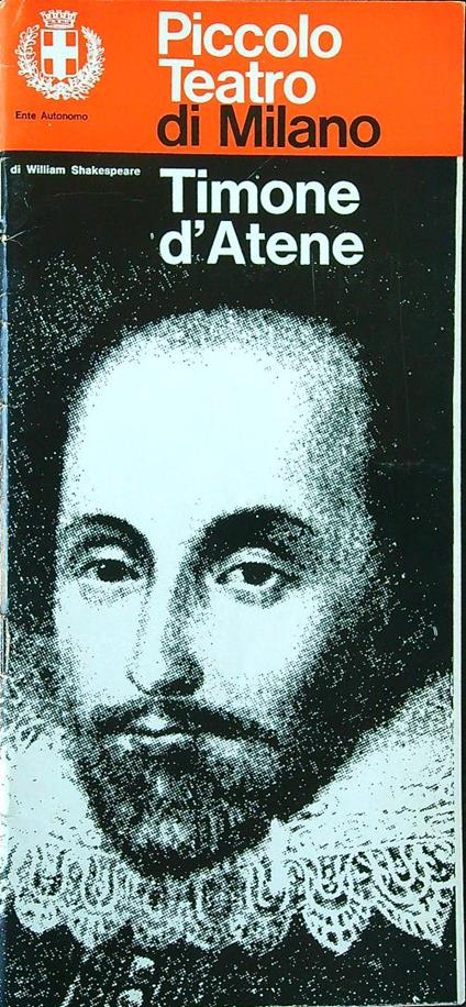Timone d'Atene - William Shakespeare - copertina