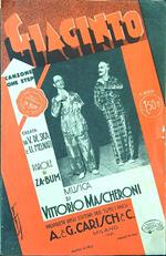 Giacinto. Canzone one step creata da V. De Sica e U. Melnati. Parole di Za-Bum