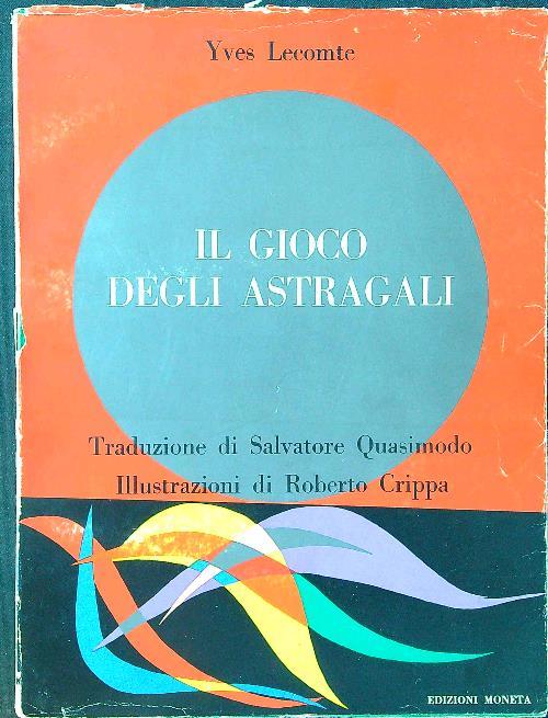 Il gioco degli astragali - Lecomte - copertina