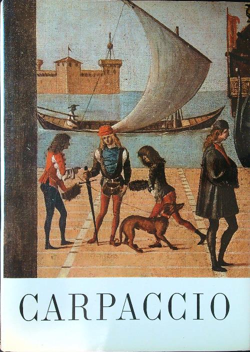 Carpaccio - Giuseppe Fiocco - copertina