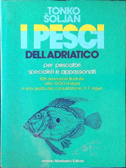 I pesci dell'Adriatico - Tonko Soljan - copertina