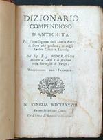 Dizionario d'antichità
