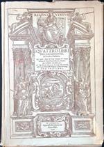 I quattro libri dell'architettura. Riproduzione in facsimile