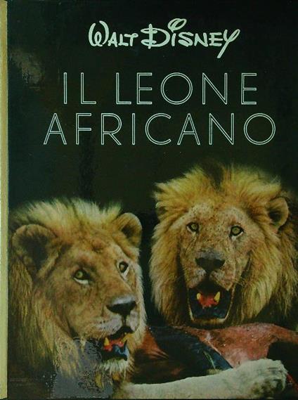 Il leone africano - Jean D'Esme - copertina