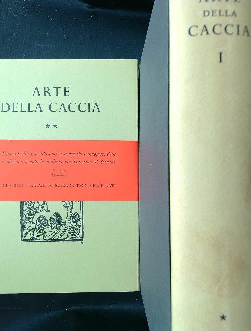Arte della caccia. 2 Volumi - Giuliano Innamorati - copertina