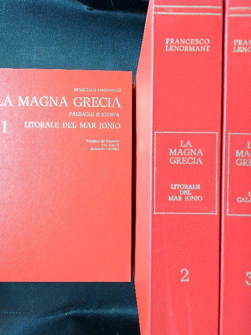 La Magna Grecia. Paesaggi e storia 3 voll. - Francesco Lenormant - copertina