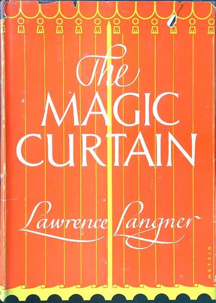 The  magic curtain - Lawrence Langner - copertina