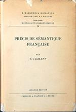 Precis de semantique francaise