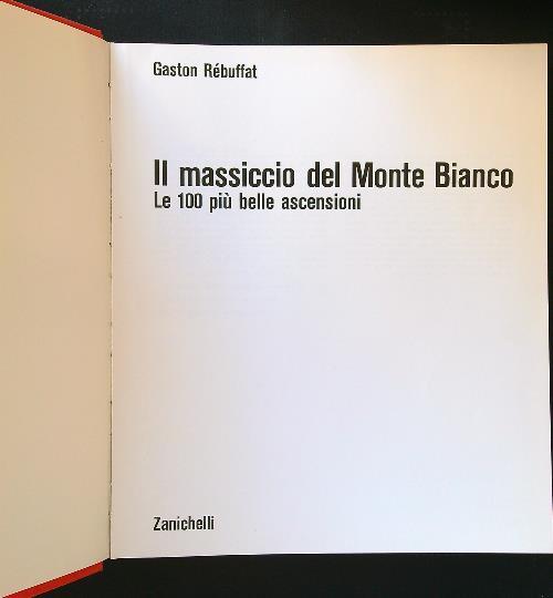 Il massiccio del Monte Bianco