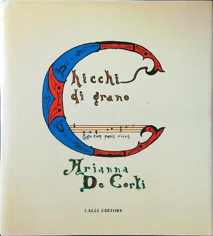 Chicchi di grano - Arianna De Corti - copertina