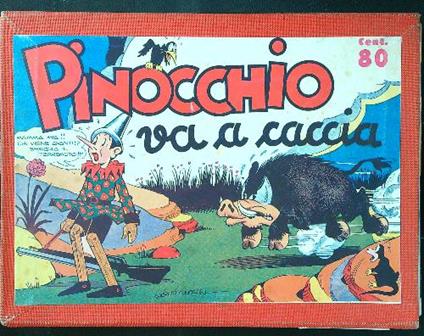 Pinocchio 12 numeri da ottobre 1937 a marzo 1938 - copertina