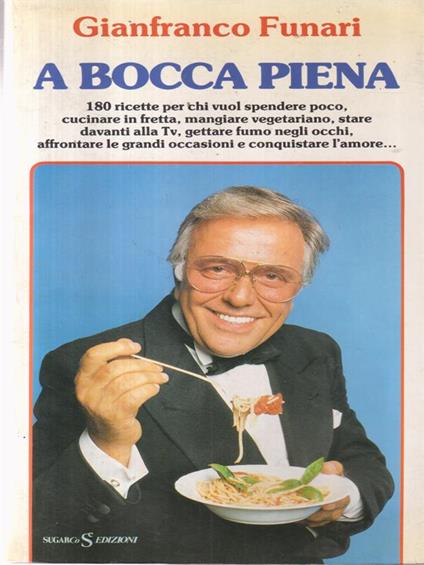 A bocca piena - Gianfranco Funari - copertina