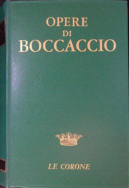 Boccaccio - Opere - Boccaccio - copertina