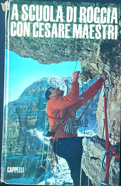 A scuola di roccia con Cesare Maestri - copertina