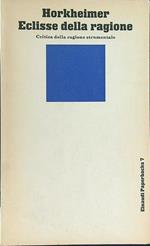 Eclisse della ragione