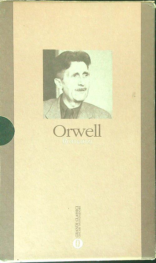 Romanzi 2 vv - George Orwell - copertina