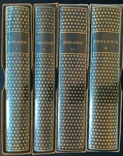 Zoologie 4 tomes - copertina