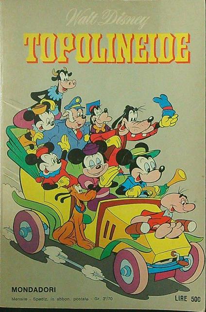 I  classici Walt Disney 15 Topolineide - Walt Disney - copertina