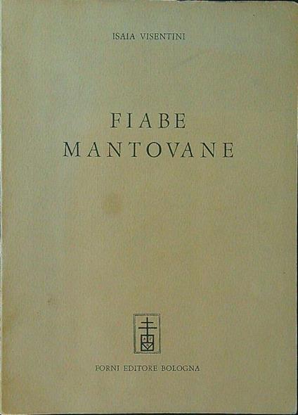 Fiabe mantovane - Isaia Visentini - copertina