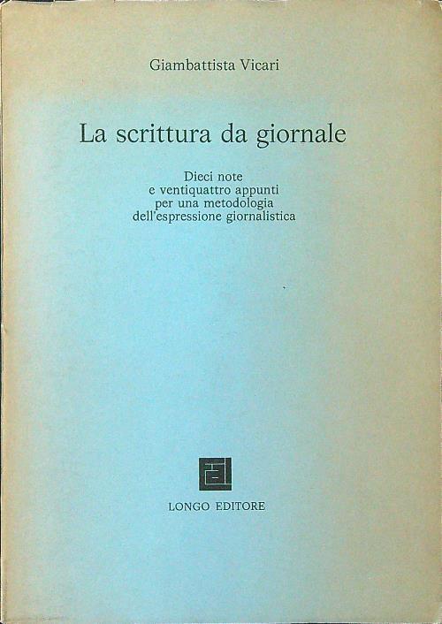 La scrittura da giornale