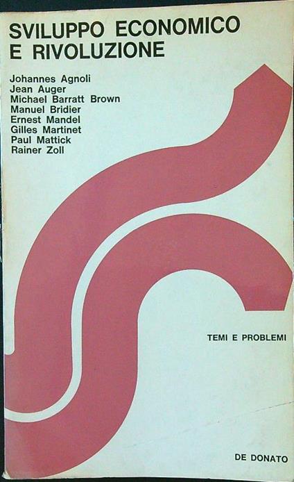 Sviluppo economico e rivoluzione - Aymone - copertina