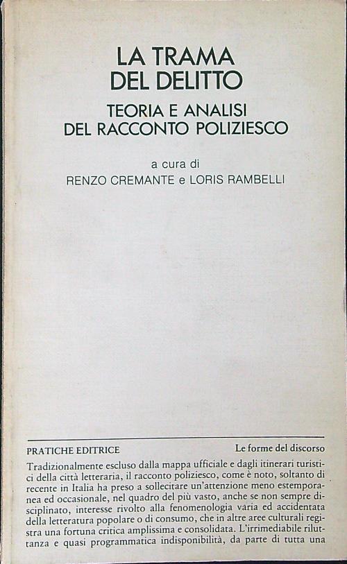 La trama del delitto