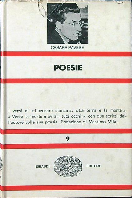 Poesie - Cesare Pavese - copertina