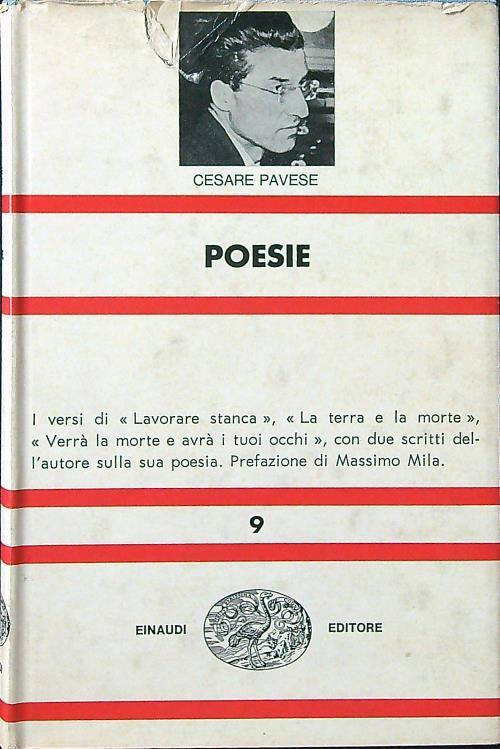 Poesie - Cesare Pavese - copertina