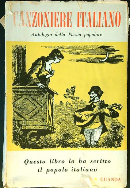 Canzoniere Italiano. Antologia della poesia popolare - Pier Paolo Pasolini - copertina