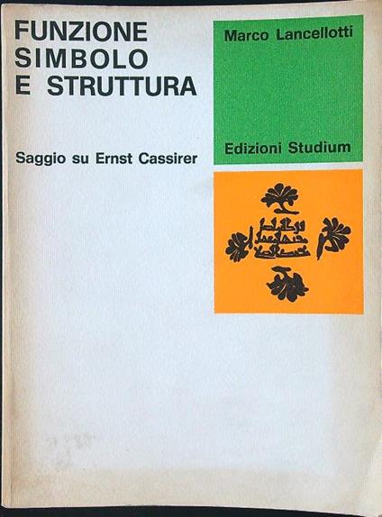 Funzione, simbolo e struttura - Marco Lancellotti - copertina