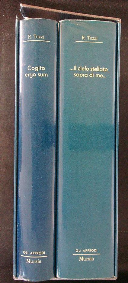 Cogito ergo sum ...il cielo stellato sopra di me... 2 vv - Roberto Tozzi - copertina
