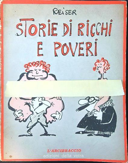 Storie di ricchi e poveri - Reiser - copertina