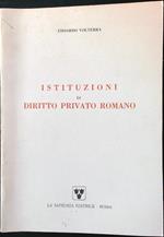 Istituzioni di diritto privato romano