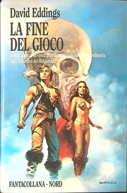 La  fine del gioco - David Eddings - copertina
