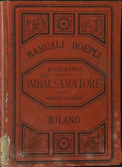 Imbalsamatore - R. Gestro - copertina