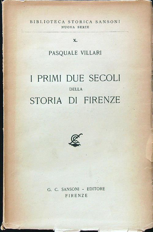 I primi due secoli della storia di Firenze