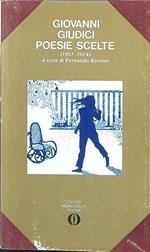 Giovanni Giudici poesie scelte 1957-1974
