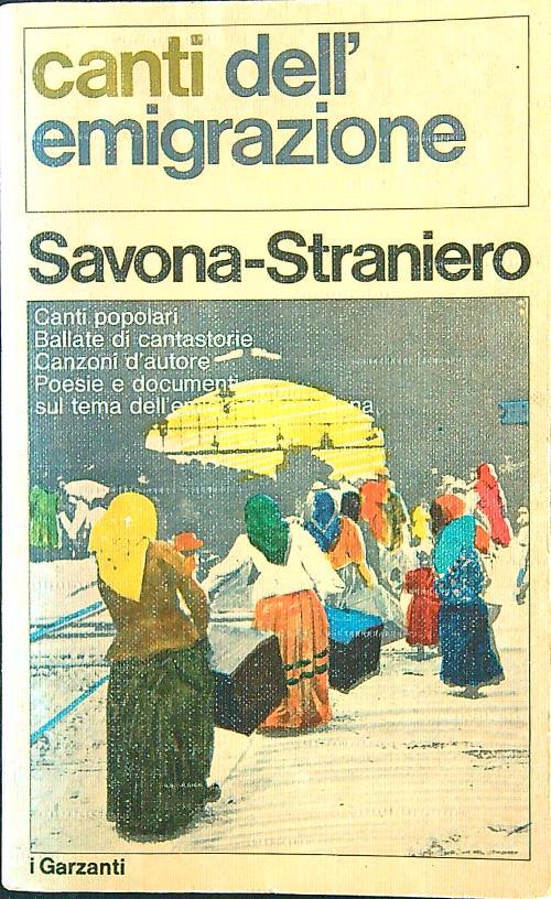 Canti dell'emigrazione