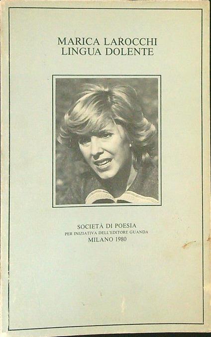 Lingua dolente - Marica Larocchi - copertina