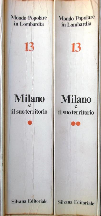 Milano e il suo territorio 2 voll. - copertina