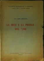 Le  idee e la poesia del '700