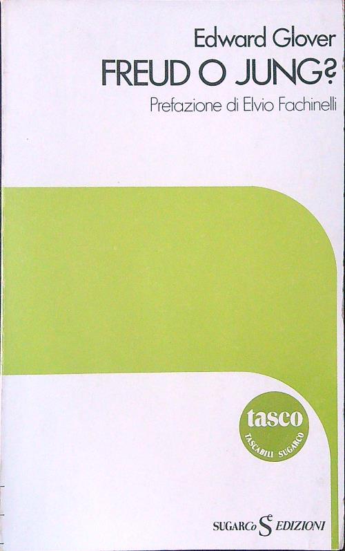 Freud o Jung? - Edward Glover - copertina