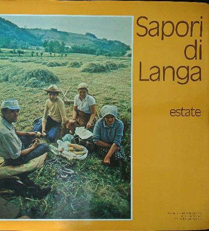 Sapori di Langa. Estate - Cavallero - copertina