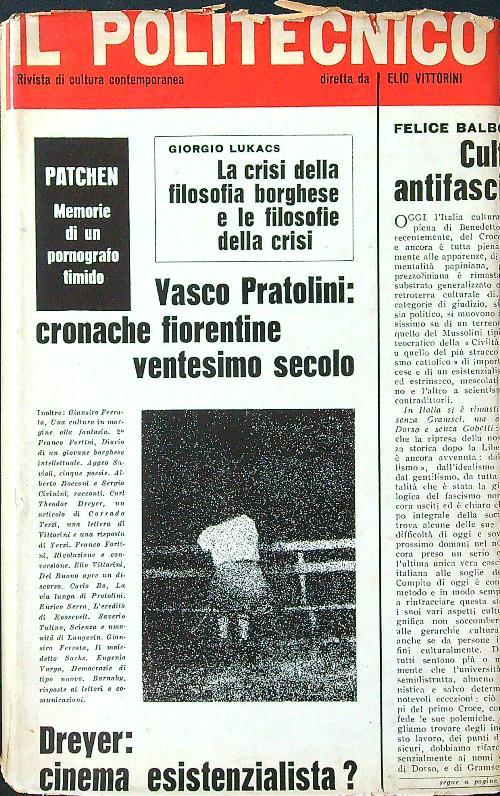 Il Politecnico. Antologia critica