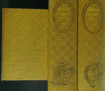 Le  novelle 3 vv - Guy De Maupassant - copertina