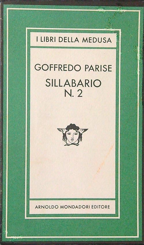 Sillabario n. 2 - Goffredo Parise - copertina